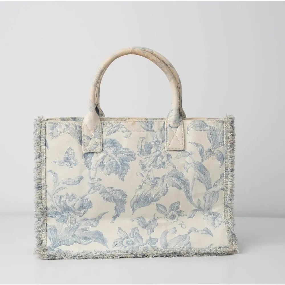 Sandro Kasbah Blue Floral Bag